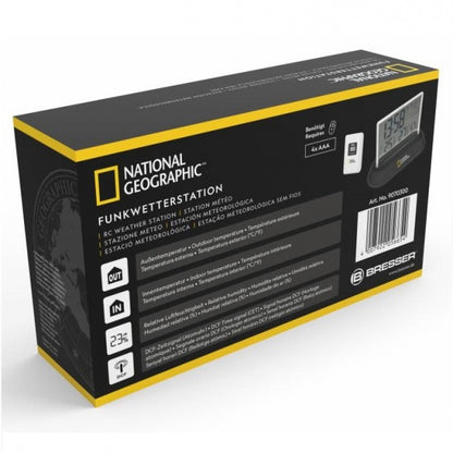 Метеостанція National Geographic Transparent Black