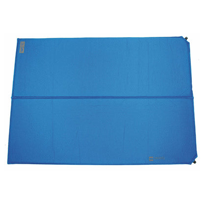 Килимок туристичний Highlander Base Double Self Inflate Blue