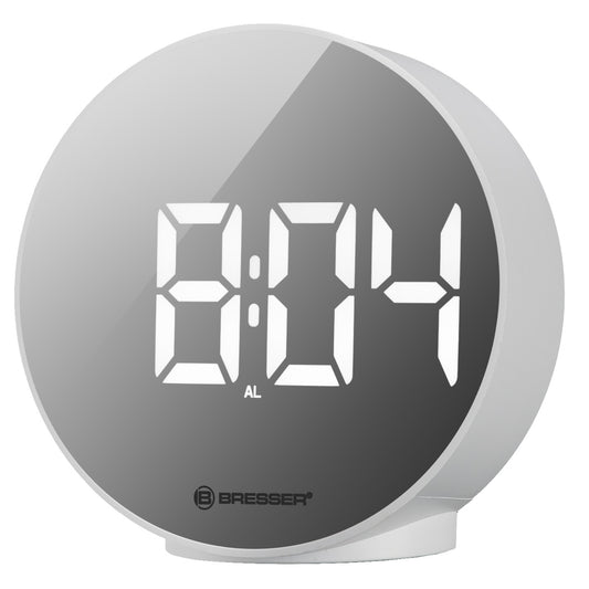 Часы настольные Bresser MyTime Echo FXR White (8010071GYEWHI)