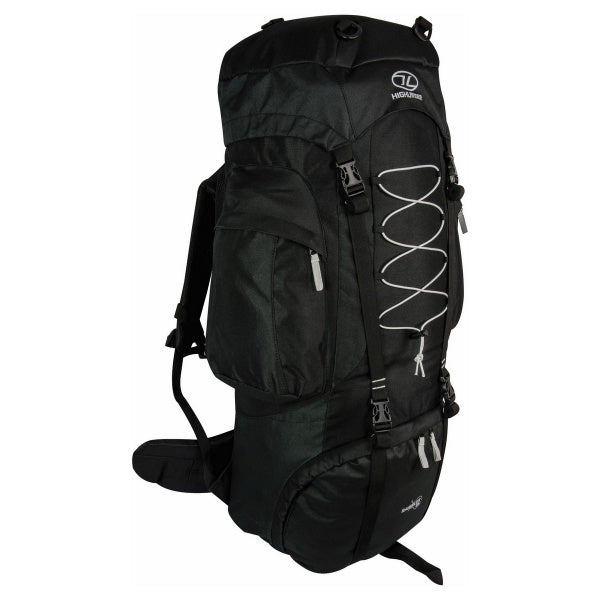 Рюкзак туристический Highlander Rambler 88 Black/Silver