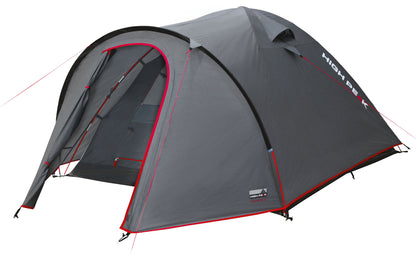 Намет тримісний High Peak Nevada 3 Dark Grey/Red Special Offer