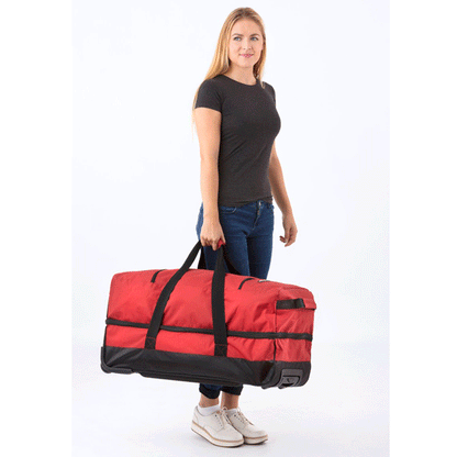 Сумка дорожная на колесах CarryOn Double Daily 108 Red