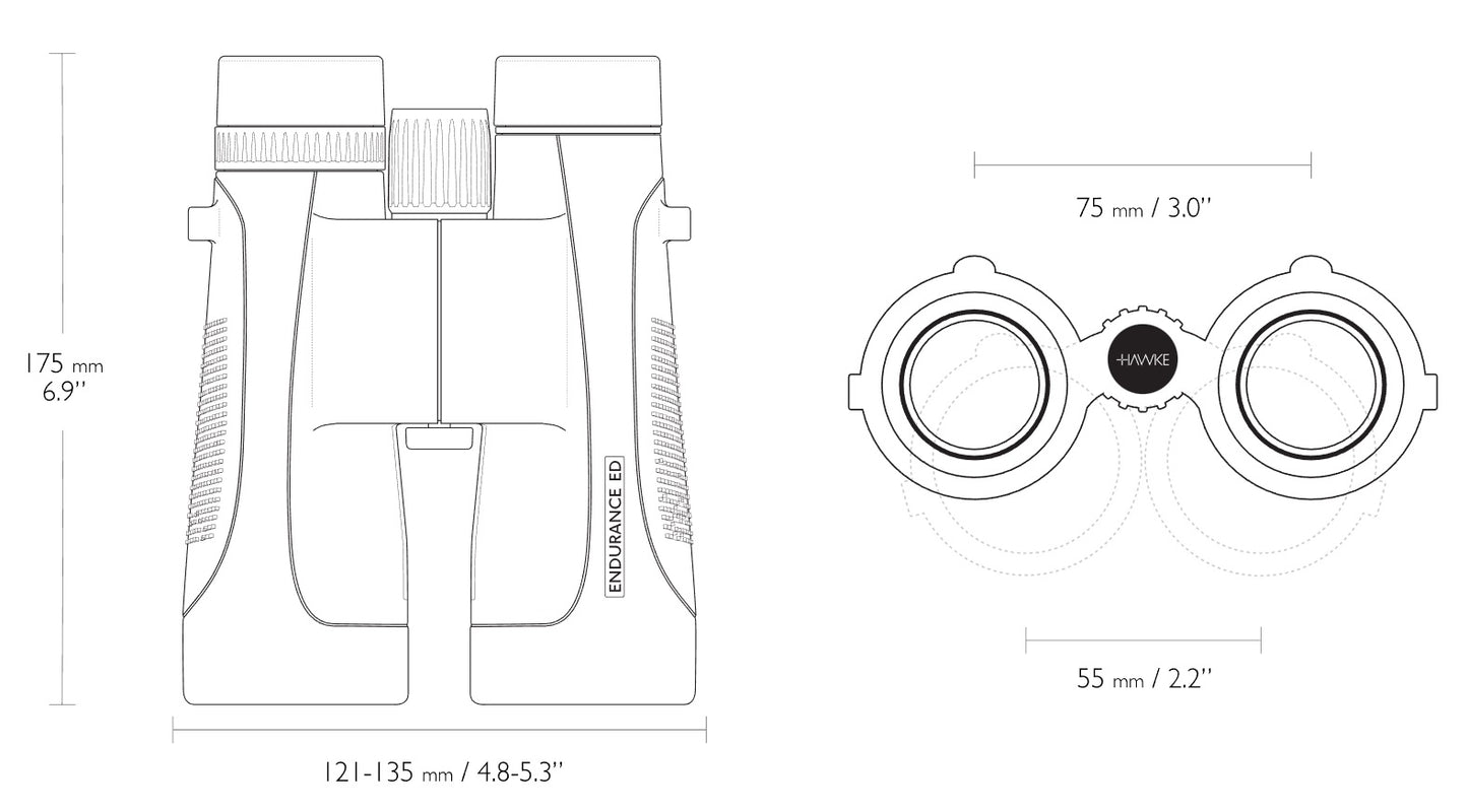 Бінокль Hawke Endurance ED Marine 7x50 Blue (36505)