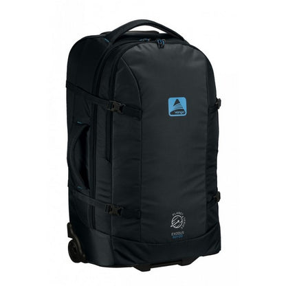 Сумка-рюкзак на колесах Vango Exodus 60+20 Grey/Blue (RUNEXODUSG38R0N)