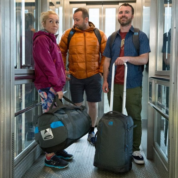 Сумка дорожня Vango Cargo 120 Carbide Grey/Volt Blue (RUNCARGO G38086)