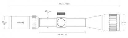 Прицел оптический Hawke Vantage 4-12x40 AO (Mil Dot)