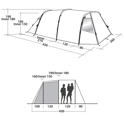 Намет Easy Camp Huntsville 400 Red (120383)