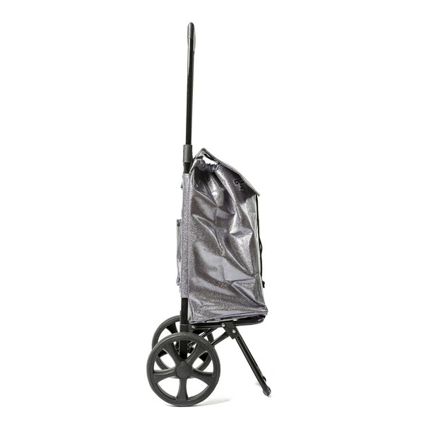 Сумка-тележка Epic City X Shopper Evolution 33 Glitter Silver