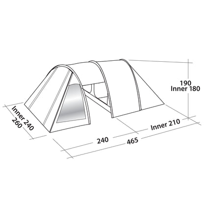 Намет Easy Camp Galaxy 400 Teal Green (120356)