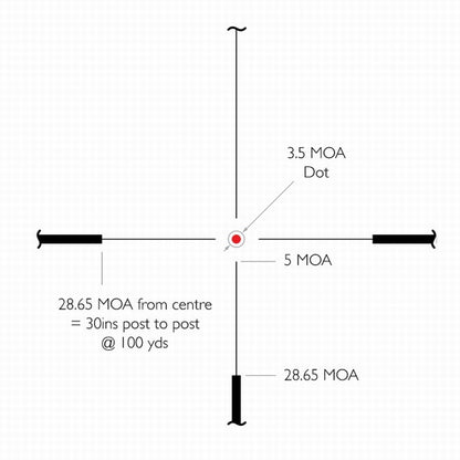 Прицел оптический Hawke Vantage 30 WA 1-4x24 (L4A IR Dot)