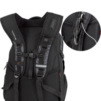 Рюкзак городской Gabol Grid 31 Black 221269