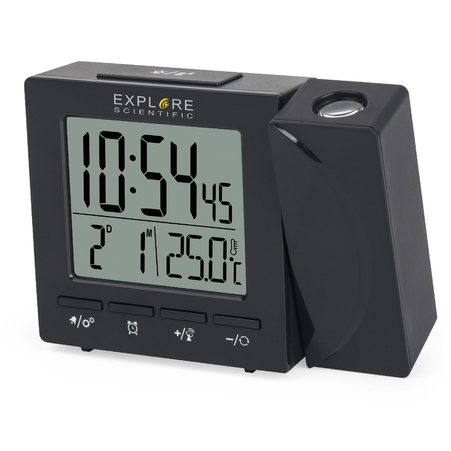Часы проекционные Explore Scientific Projection RC Alarm Black (RDP1001CM3LC2)
