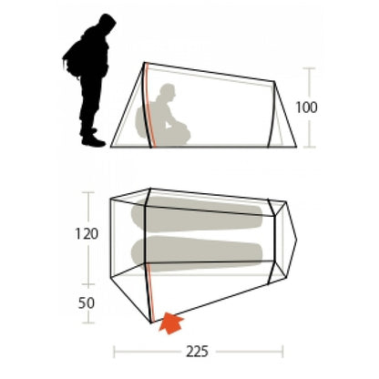 Намет Ferrino Lightent 2 Pro Olive Green (92171LOOFR)