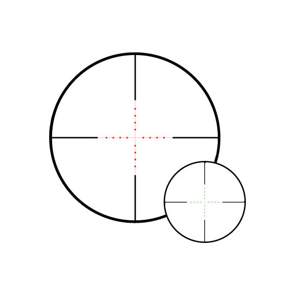 Прицел оптический Hawke Vantage IR 3-9x40 AO (Mil Dot IR R/G)