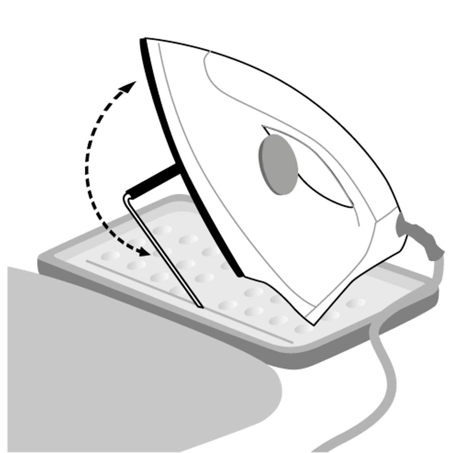 Дошка для прасування Gimi Prisma 126x45 см Gerbera (154229)