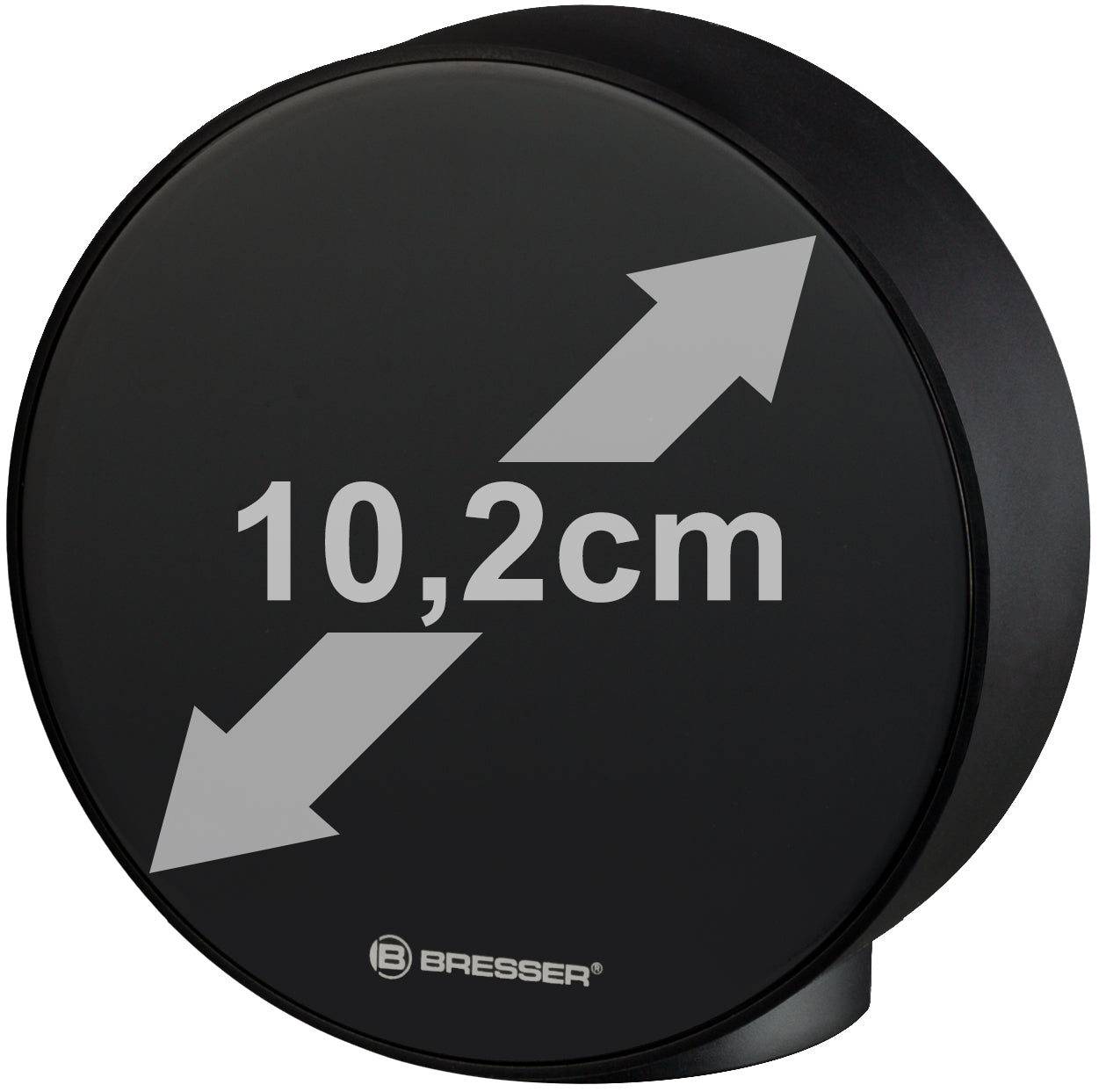 Часы настольные Bresser MyTime Echo FXR Black (8010071CM3WHI)