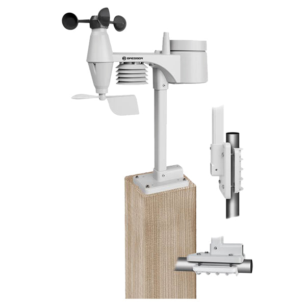 Метеостанція Bresser Weather Center JC XXL 5-in-1 White