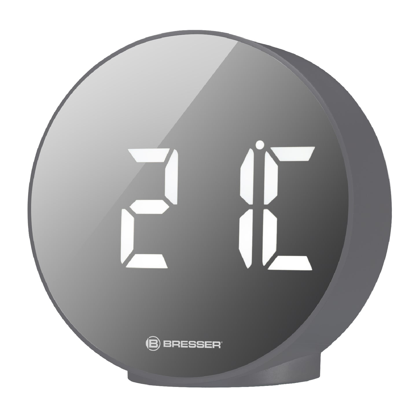 Годинник настільний Bresser MyTime Echo FXR Silver (8010071QT5WHI)