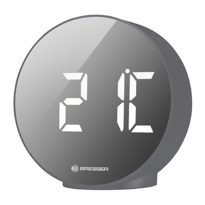 Годинник настільний Bresser MyTime Echo FXR Silver (8010071QT5WHI)
