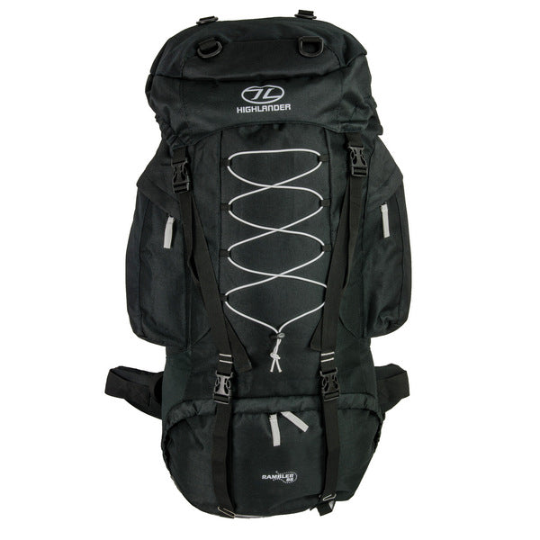 Рюкзак туристический Highlander Rambler 88 Black/Silver