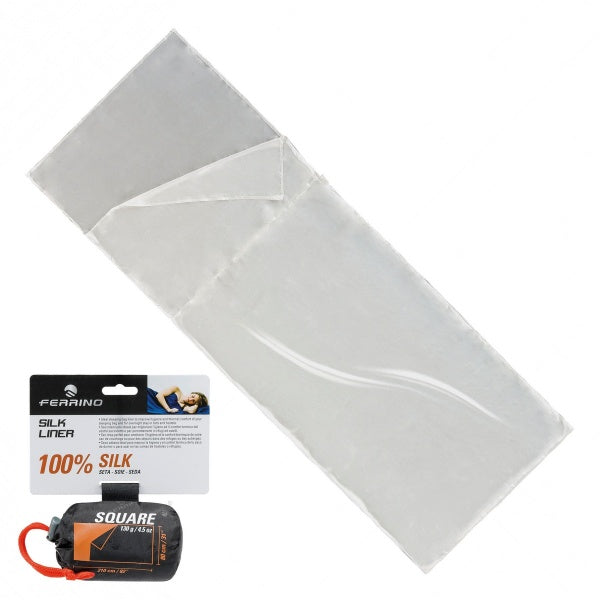 Вкладиш для спального мішка Ferrino Liner Silk SQ White