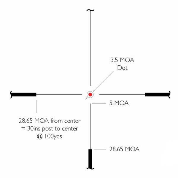 Прицел оптический Hawke Vantage IR 4-12x50 (L4A IR Dot R/G)