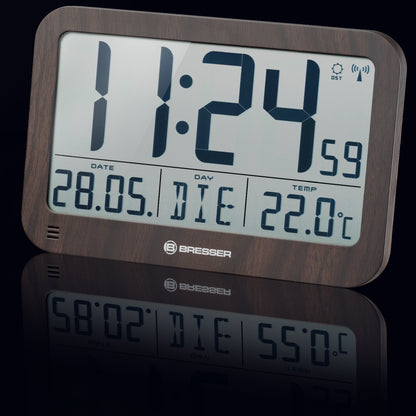 Часы настенные Bresser MyTime MC Wooden (7001802)