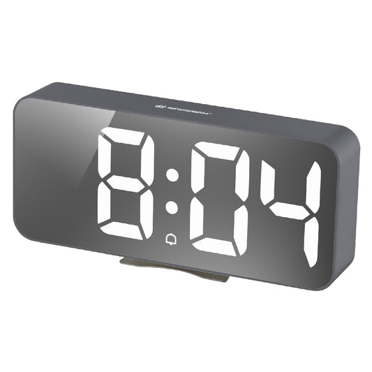 Часы настольные Bresser MyTime Echo FXL Grey (8010072QT5WHI)