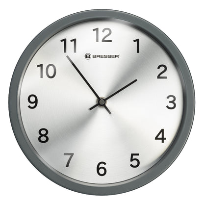 Настінний годинник Bresser MyTime Silver Edition Symbol Matte Graphite (8020314UJT000)