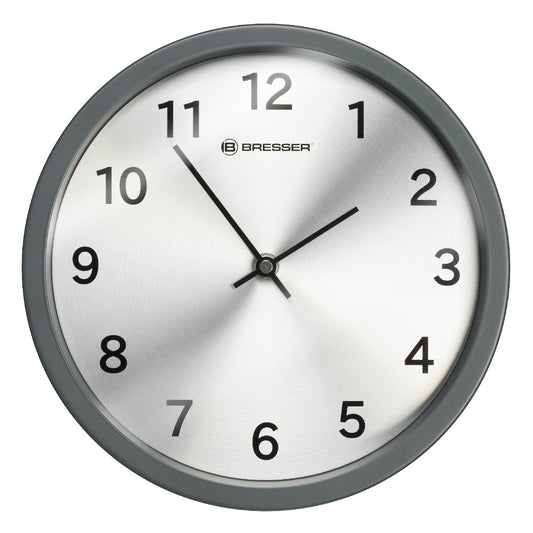 Настінний годинник Bresser MyTime Silver Edition Symbol Matte Graphite (8020314UJT000)