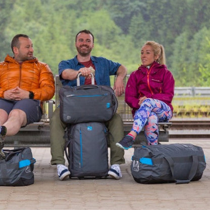 Сумка дорожня Vango Cargo 120 Carbide Grey/Volt Blue (RUNCARGO G38086)