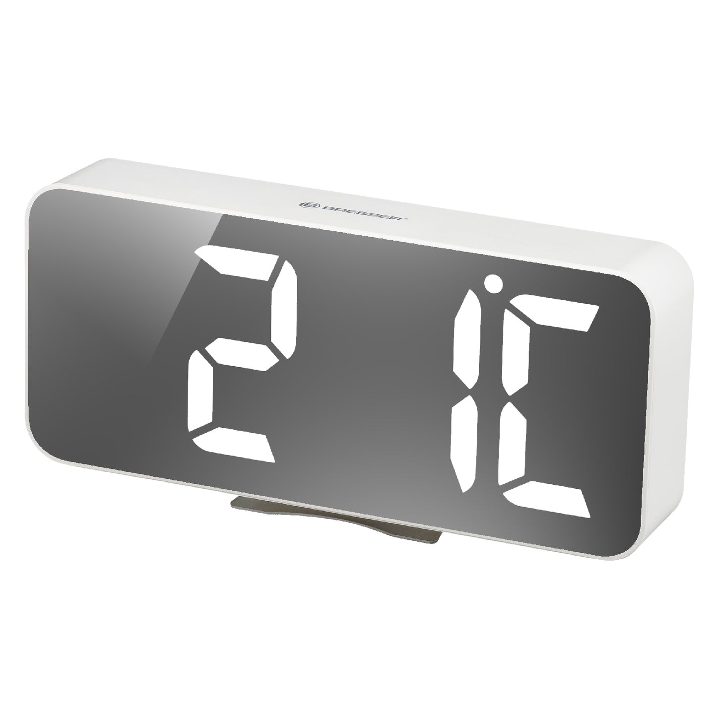 Часы настольные Bresser MyTime Echo FXL White (8010072GYEWHI)