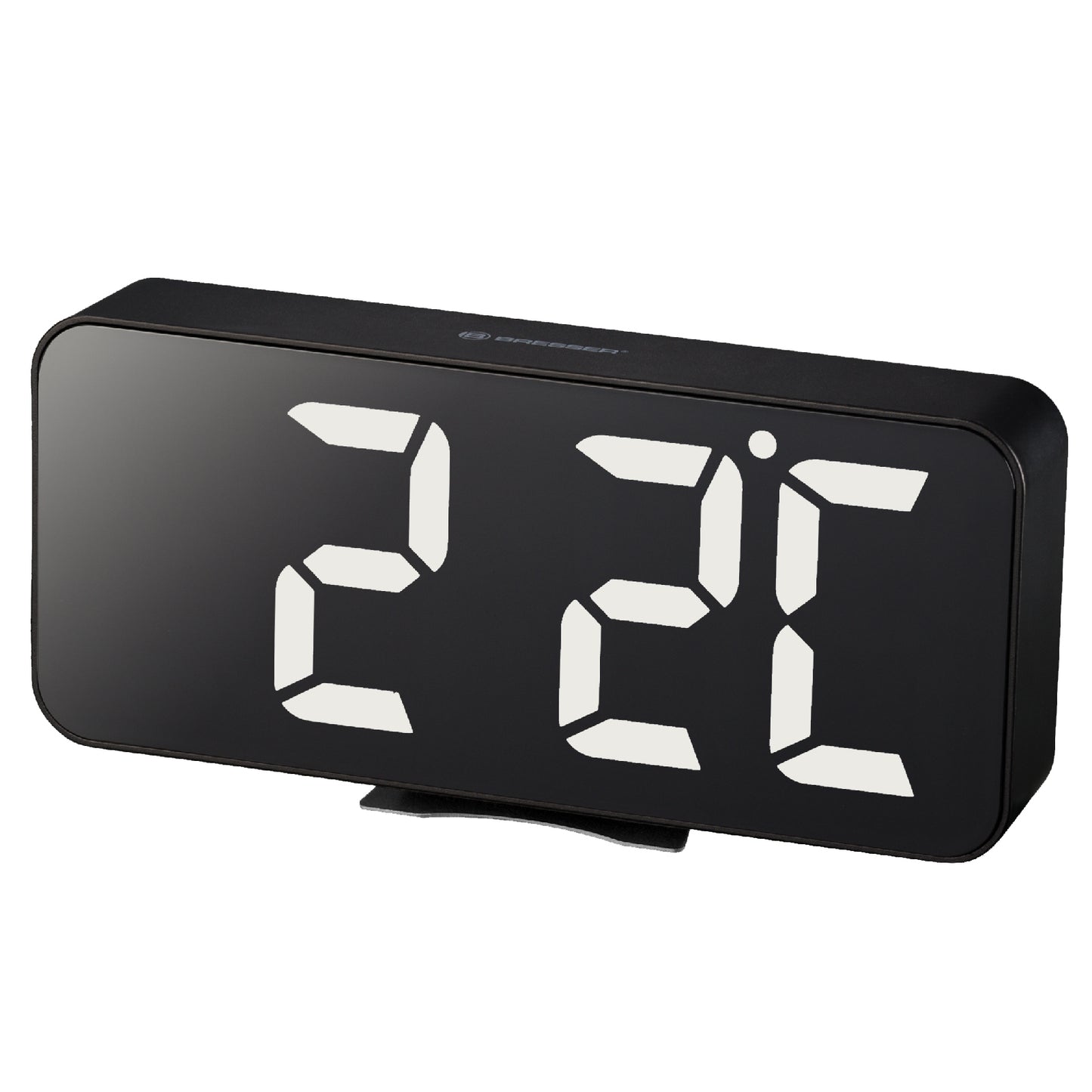 Часы настольные Bresser MyTime Echo FXL Black (8010072CM3WHI)