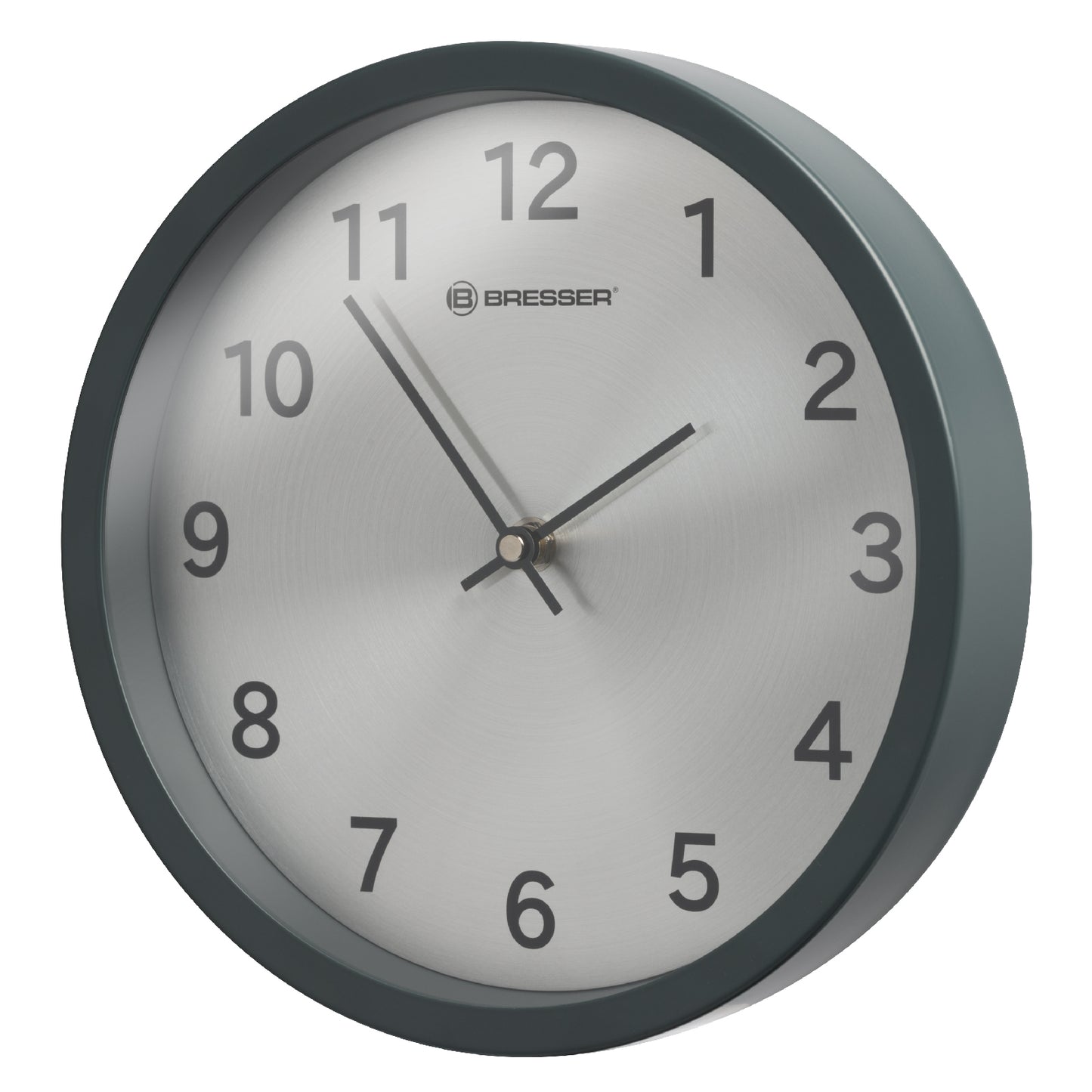 Часы настенные Bresser MyTime Silver Edition Symbol Matte Graphite (8020314UJT000)