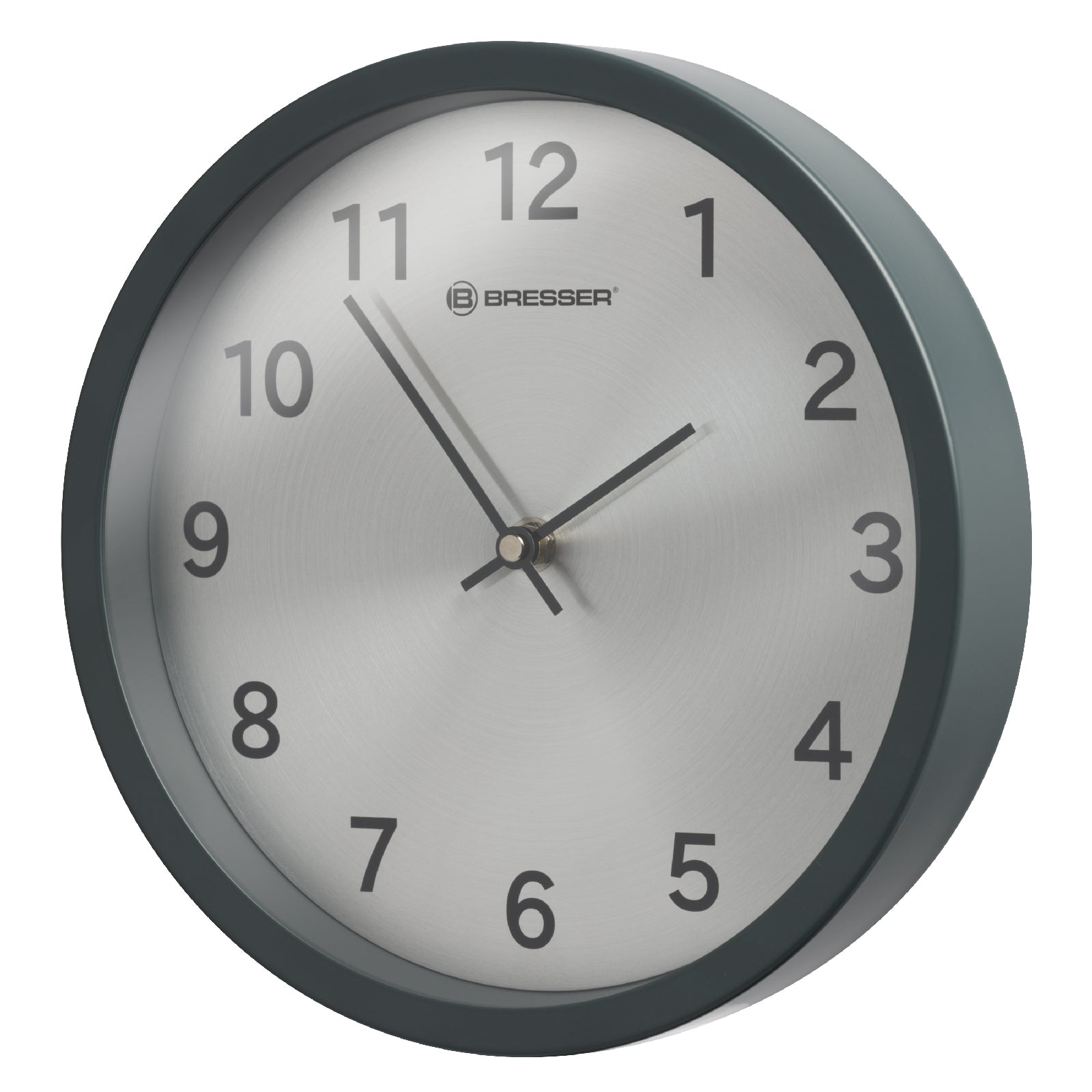 Часы настенные Bresser MyTime Silver Edition Symbol Matte Graphite (8020314UJT000)