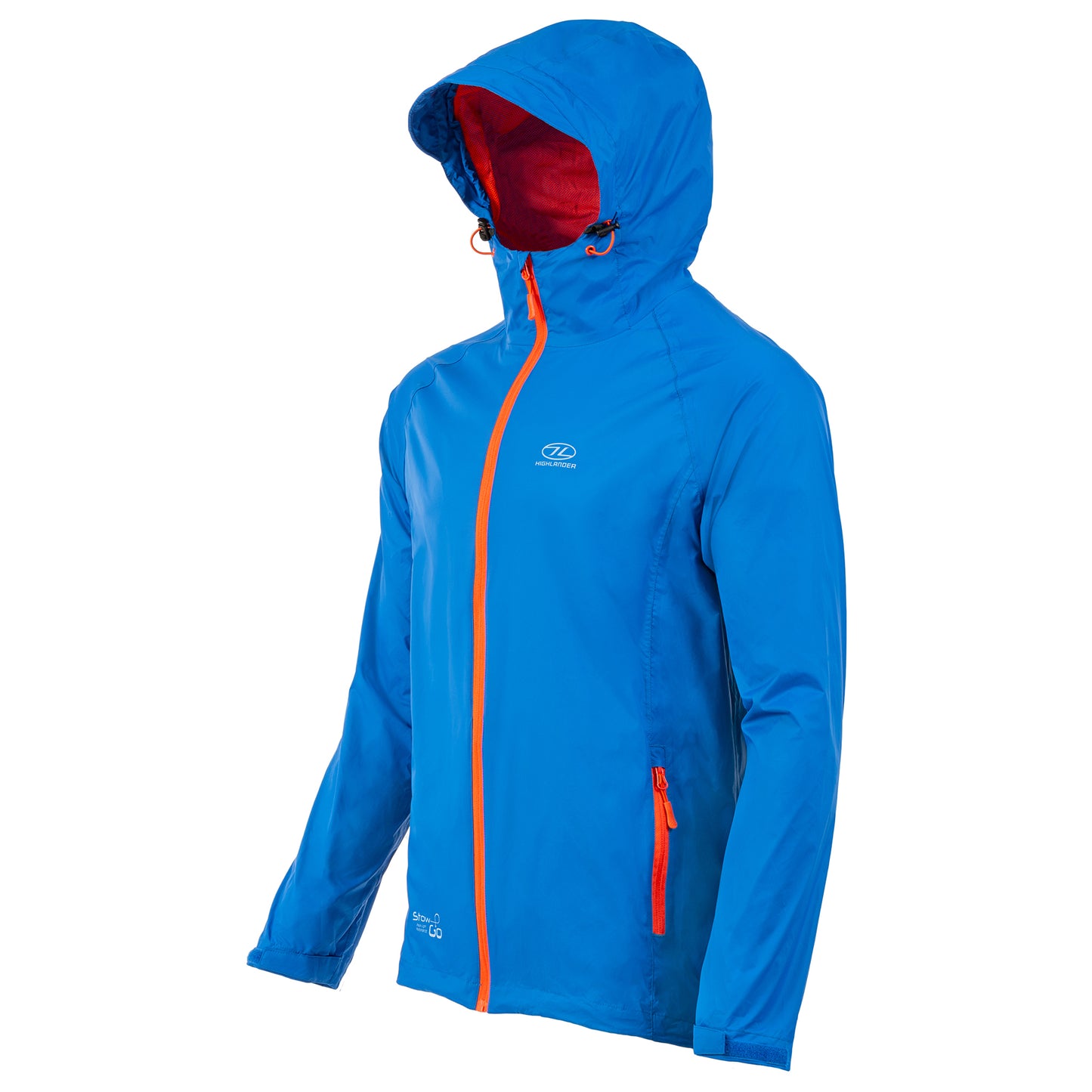 Ветровка мужская Highlander Stow & Go Pack Away Rain Jacket 6000 mm Blue XL (JAC077-BL-XL)