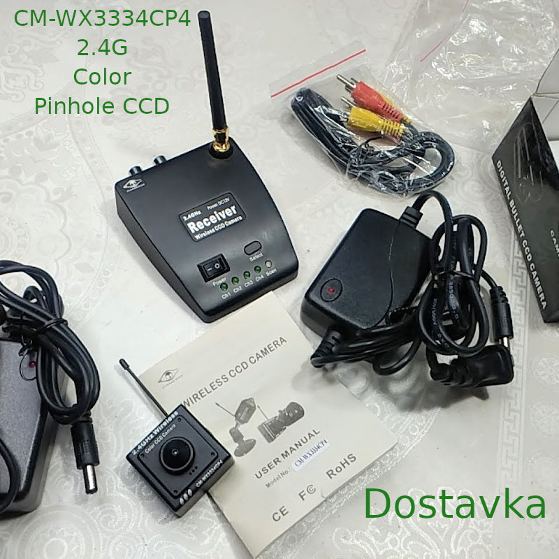 CM-WX3334CP4 2.4 Color Pinhole CCD