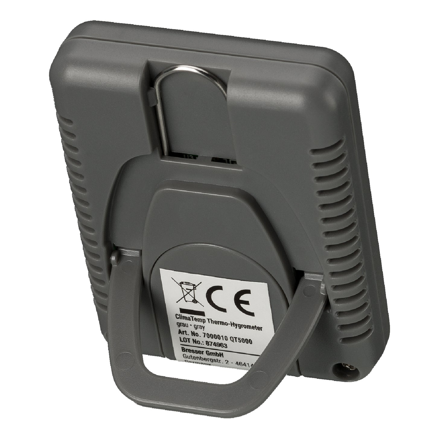 Термометр-гігрометр Bresser Temeo Hygro Indicator (3шт) Grey (7000010QT5000)
