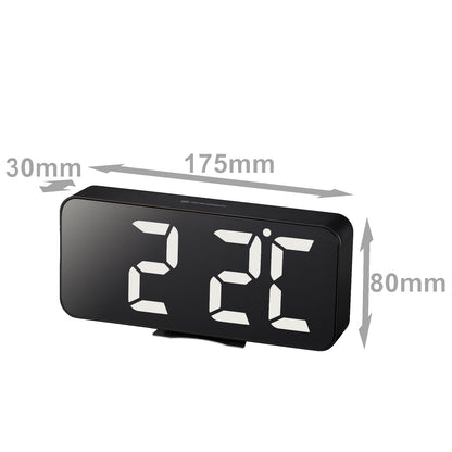 Часы настольные Bresser MyTime Echo FXL Black (8010072CM3WHI)