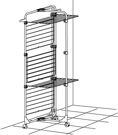 Сушарка для білизни напольна Gimi Modular 3 Lux (154894) Special Offer