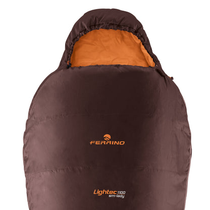 Спальний мішок Ferrino Lightec SM 1100 Lady/-3°C Nut/Yellow Left (86649INN)