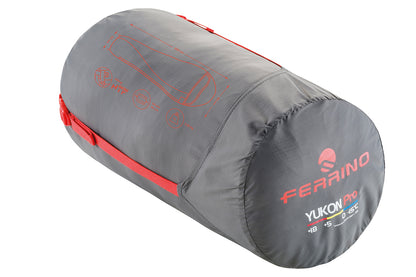Спальний мішок Ferrino Yukon Pro Lady/0°C Scarlet Red/Grey Left (86367IAA)