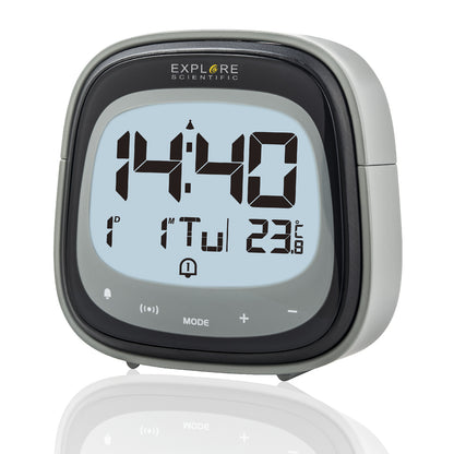 Часы настольные Explore Scientific RC Dual Alarm Black (RDC3006CM3LC2)