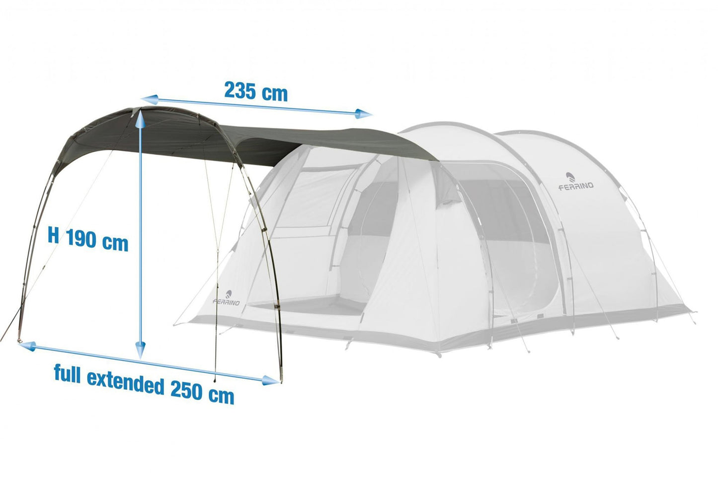 Намет Ferrino Proxes 4 Advanced Brown (91164HSS)