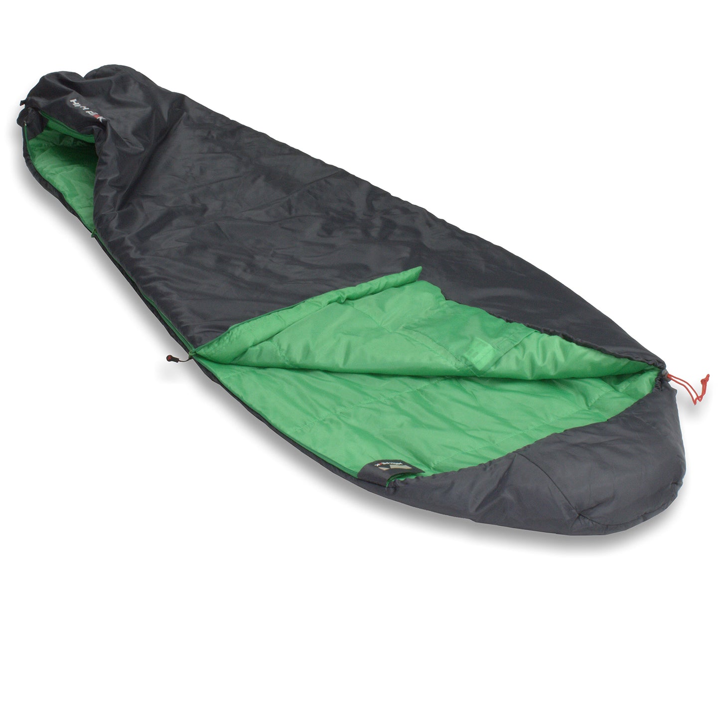 Спальний мішок High Peak Lite Pak 800/+8°C Anthra/Green Left (23272)