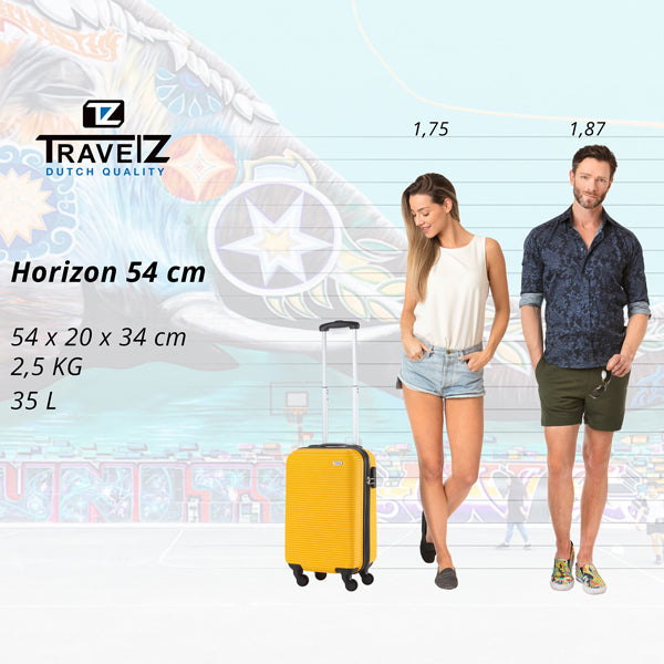 Чемодан TravelZ Horizon (S) Ocher