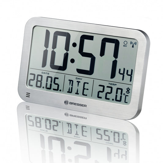 Настінний годинник Bresser MyTime MC Silver (7001801)