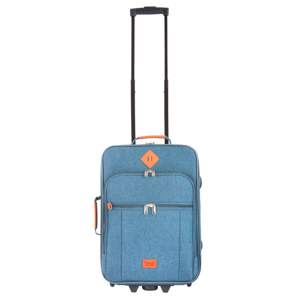 Чемодан TravelZ Hipster (S) Jeans Blue