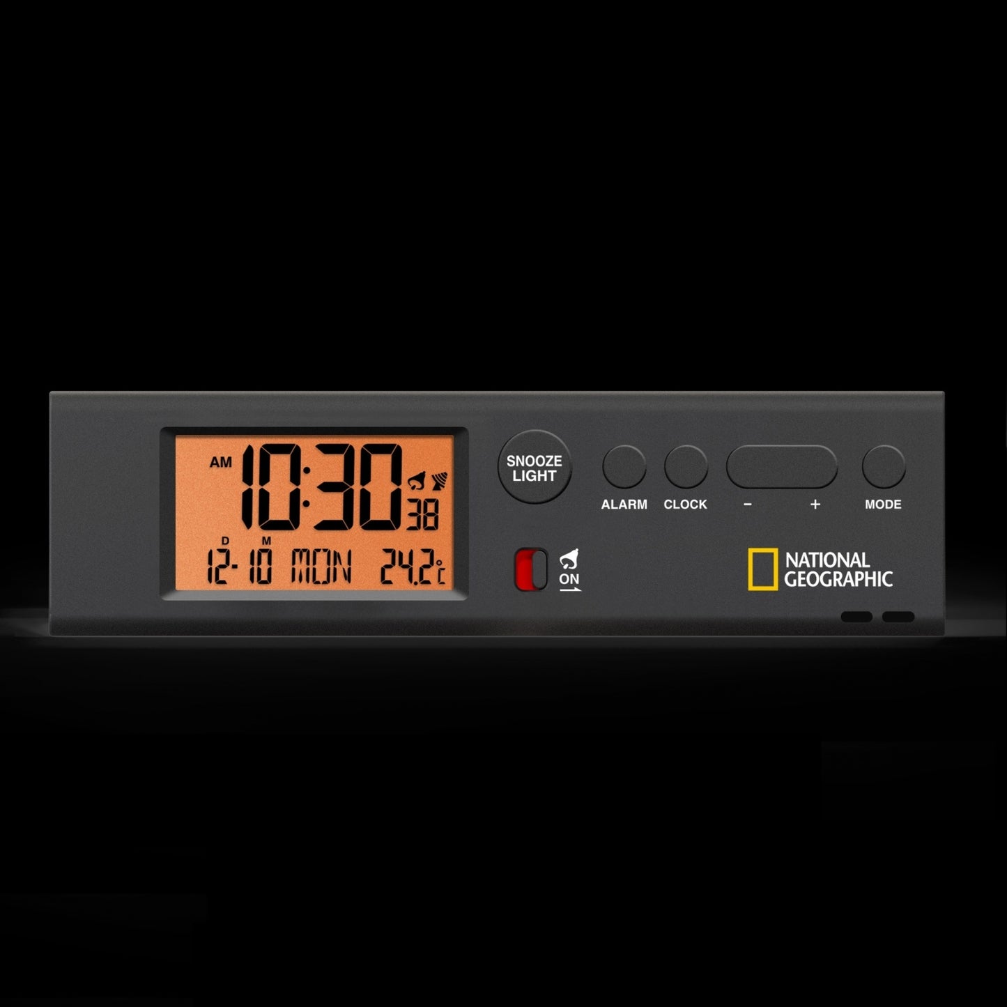 Часы National Geographic Thermometer Flashlight Black (9060300)