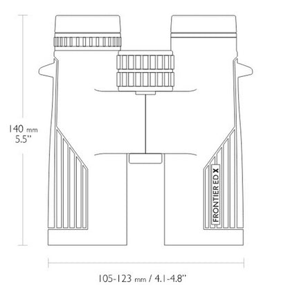 Бінокль Hawke Frontier ED 8x42 (Grey)